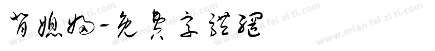 背媳妇字体转换