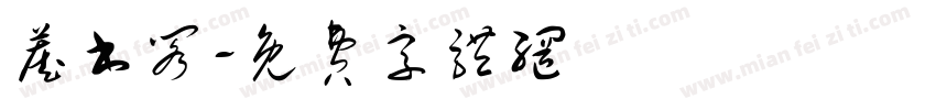 藏书阁字体转换