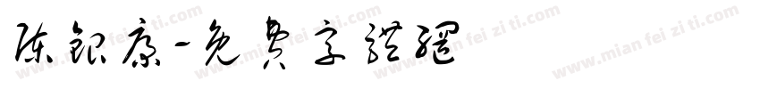 陈银康字体转换
