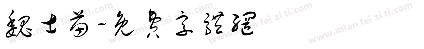 魏士苗字体转换