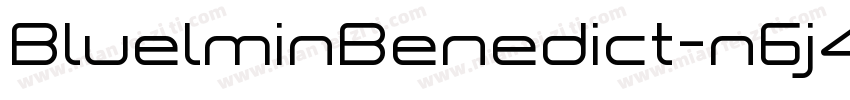 BluelminBenedict-n6j4字体转换