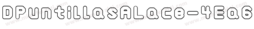 DPuntillasALace-4Ea6字体转换