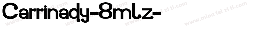 Carrinady-8mLz字体转换