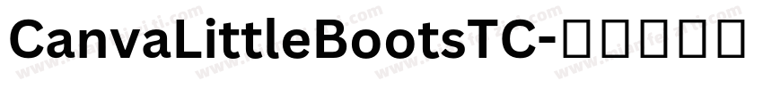 CanvaLittleBootsTC字体转换