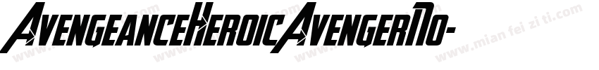 AvengeanceHeroicAvengerNo字体转换