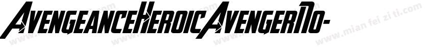 AvengeanceHeroicAvengerNo字体转换