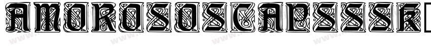 AmorosoSCapsSSK字体转换