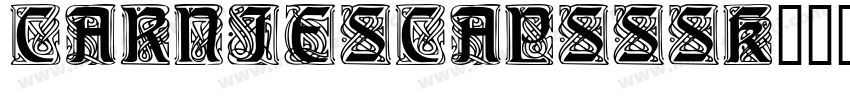 CarnieSCapsSSK字体转换