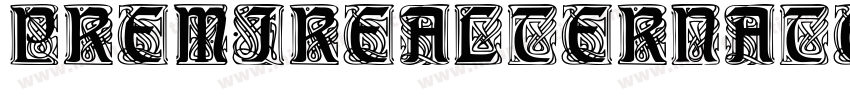 PremireAlternateSCapsSSK字体转换