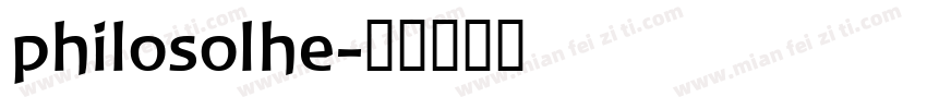 philosolhe字体转换