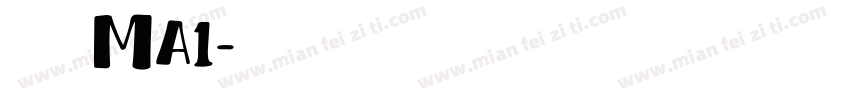 見出ミンMA1字体转换