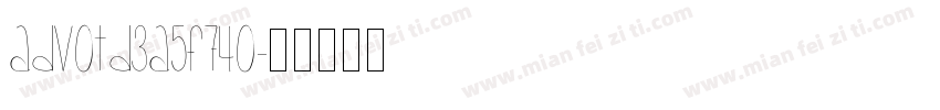 AdvOTd3a5f740字体转换