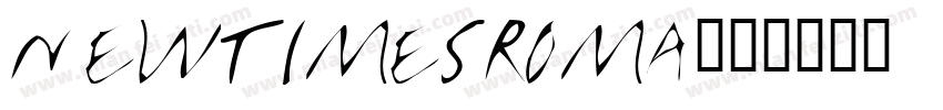NEWTIMESROMA字体转换