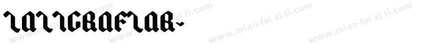 LALIGRAFLAR字体转换