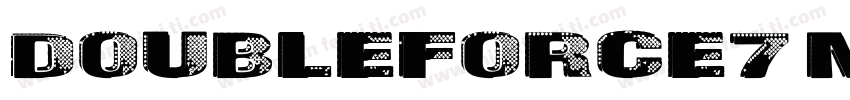 DoubleForce7-MmEw字体转换