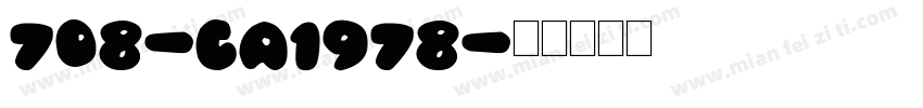 708-CA1978字体转换