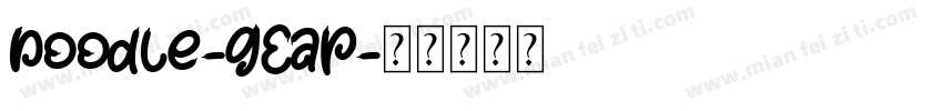 Doodle-gEap字体转换