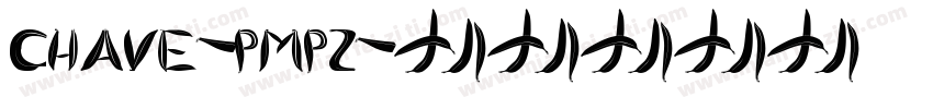 Chave-pMpZ字体转换