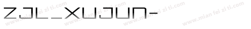 zjl_xujun字体转换