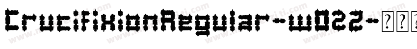 CrucifixionRegular-wO2Z字体转换