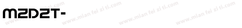 mzdzt字体转换
