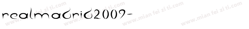 realmadrid2009字体转换
