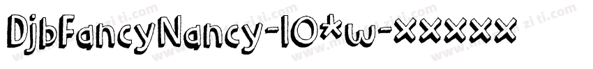 DjbFancyNancy-lO9w字体转换