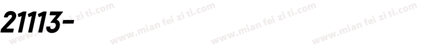 21113字体转换