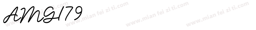 辽AMG179字体转换