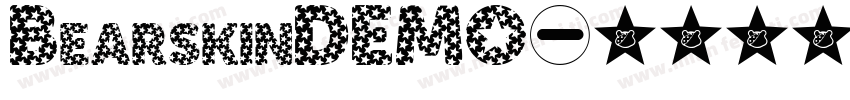 BearskinDEMO字体转换