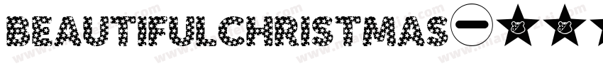 beautifulchristmas字体转换