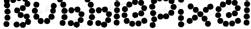 BubblePixel7Bead-PyKZ字体转换