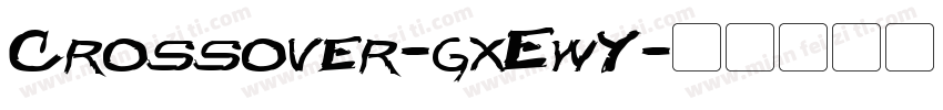 Crossover-gxEwY字体转换