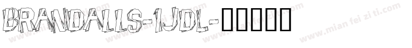 Brandalls-1JdL字体转换