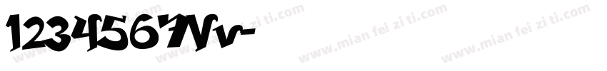 1234567Vv字体转换