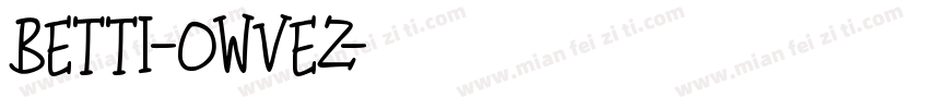 Betti-0WvEz字体转换