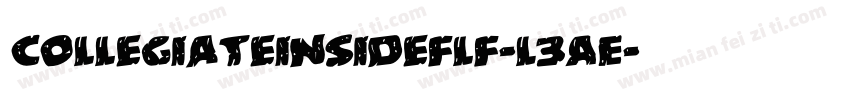 Collegiateinsideflf-L3AE字体转换