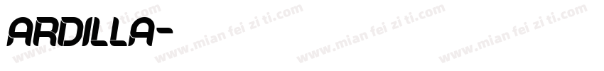 ardilla字体转换