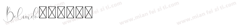 Belinda字体转换