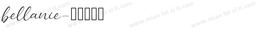 bellanie字体转换