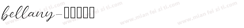 bellany字体转换