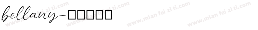 bellany字体转换