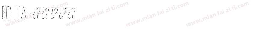 Belta字体转换