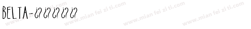 Belta字体转换