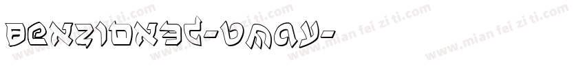 BenZion3D-vMay字体转换