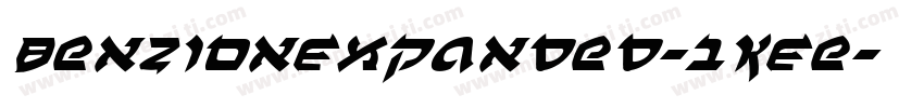 BenZionExpanded-1KEe字体转换