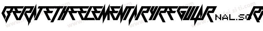BerateTheElementaryRegular-RxPW字体转换