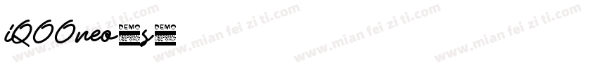 iQOOneo5s字体转换