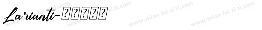 Larianti字体转换