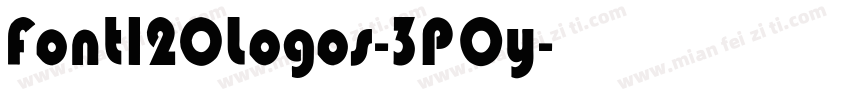 Font120Logos-3POy字体转换